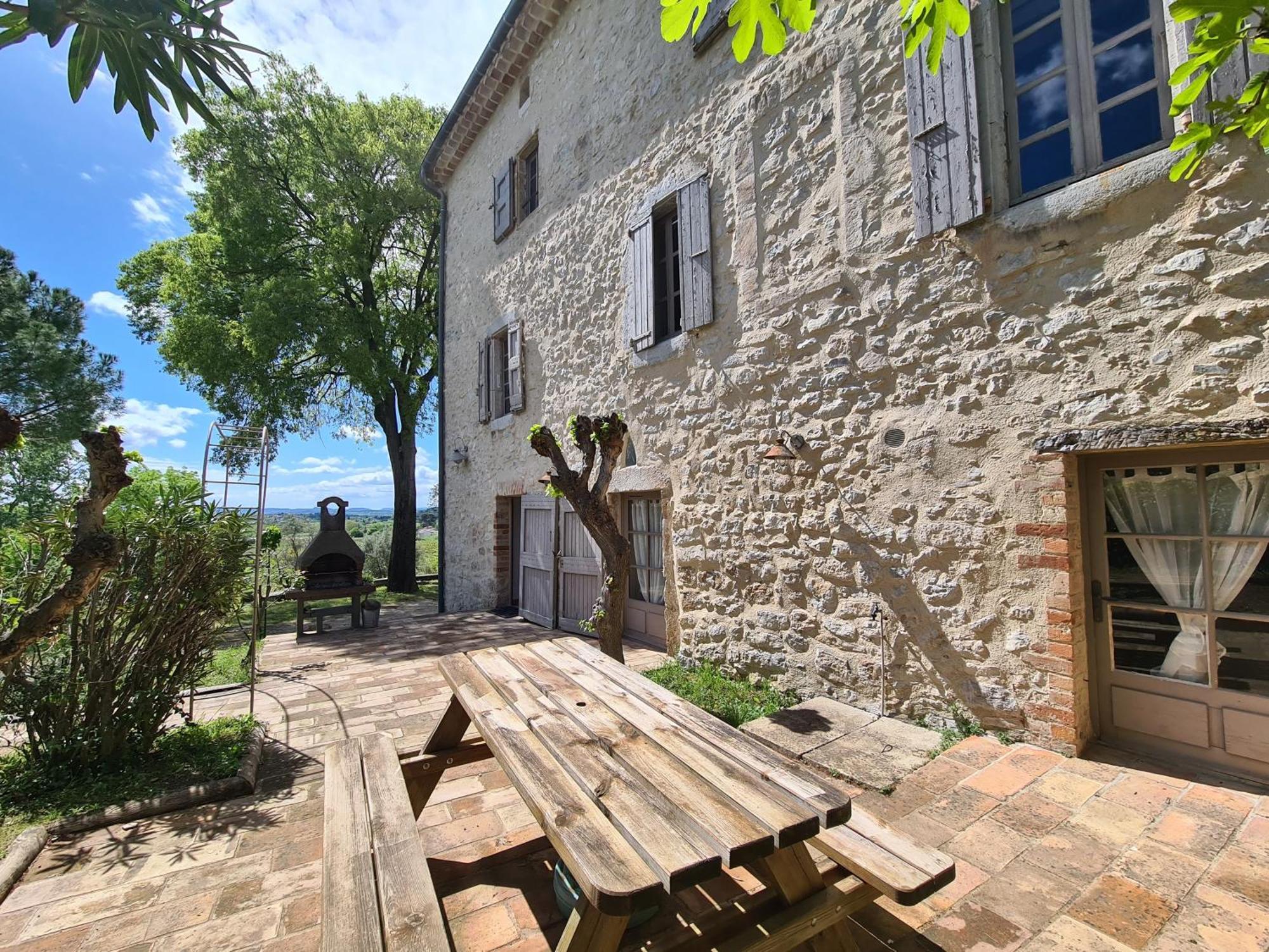 La Bastide De Peyremale, Gites En Cevennes, Piscine, Tennis Bagard Екстериор снимка