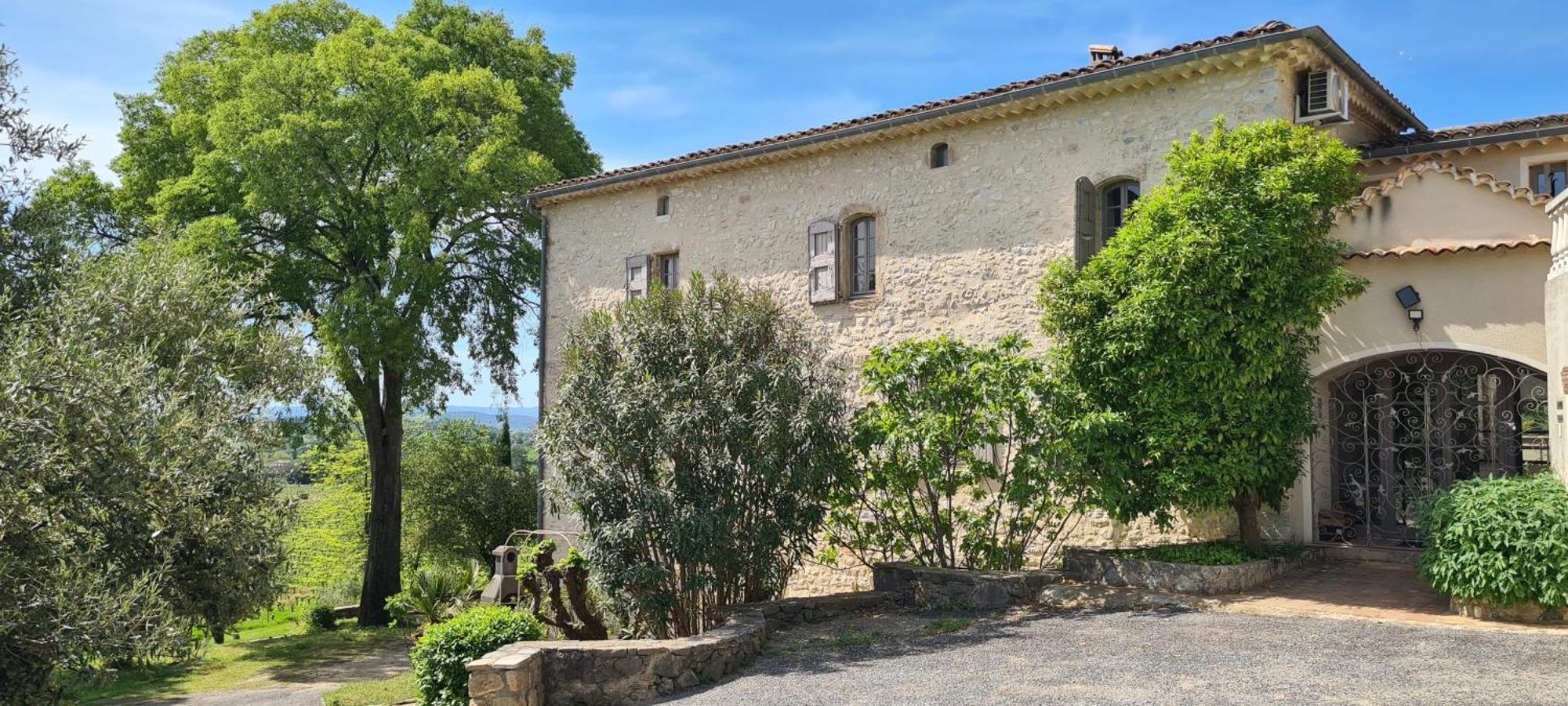 La Bastide De Peyremale, Gites En Cevennes, Piscine, Tennis Bagard Екстериор снимка