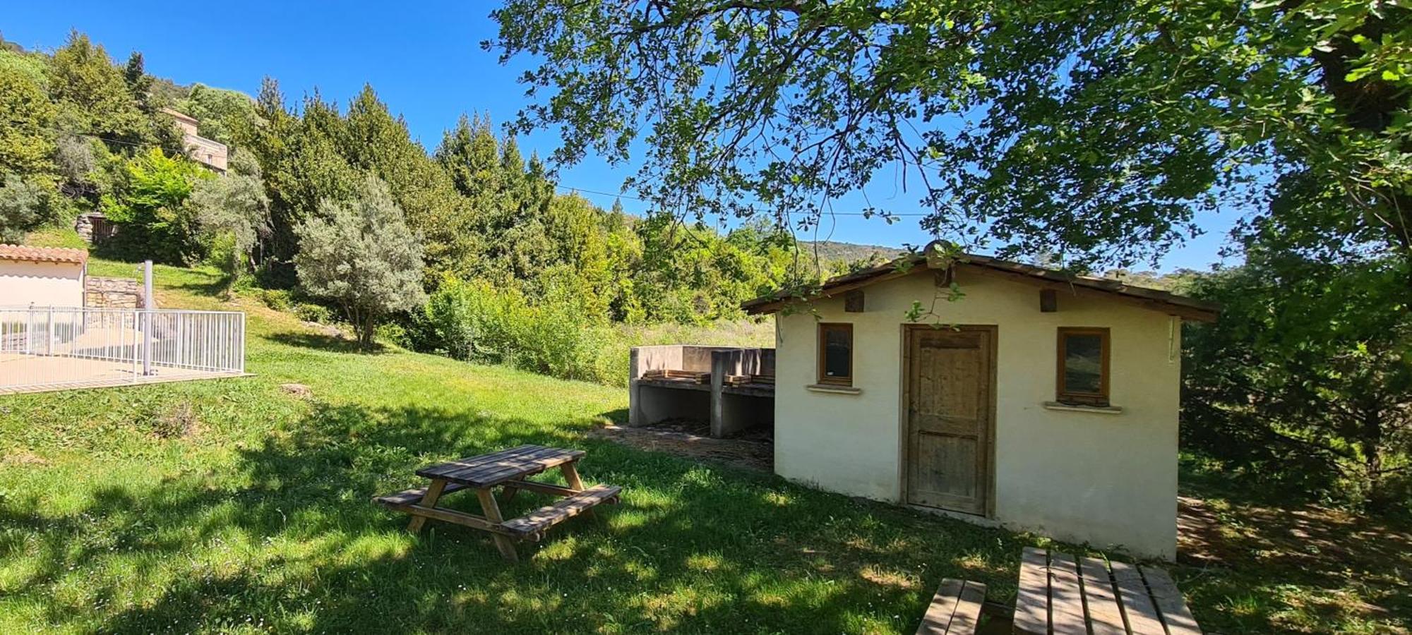 La Bastide De Peyremale, Gites En Cevennes, Piscine, Tennis Bagard Екстериор снимка